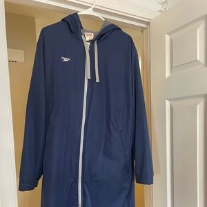 Speedo knee-length swim coat